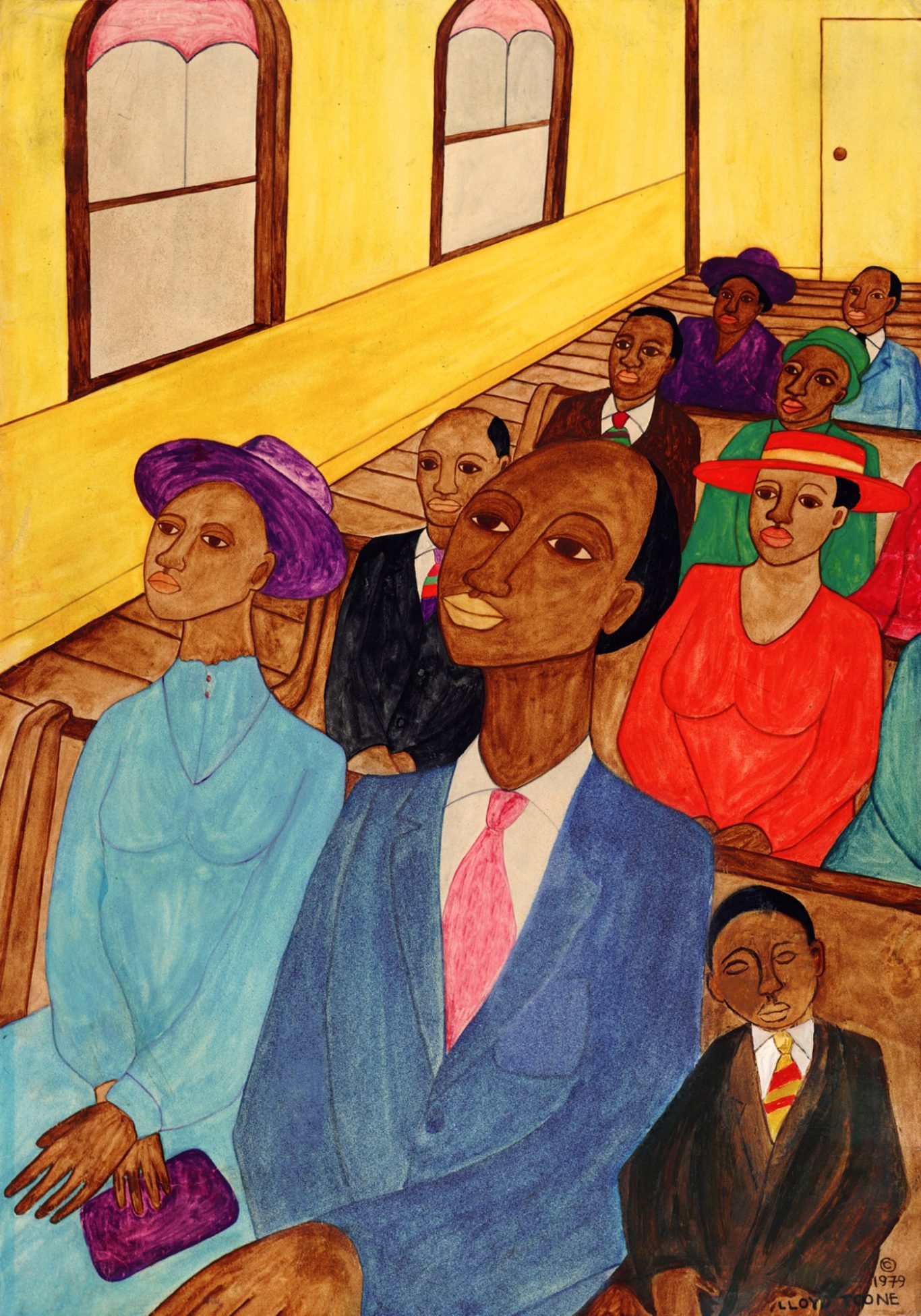 The Sermon by Lloyd Toone, 1974
